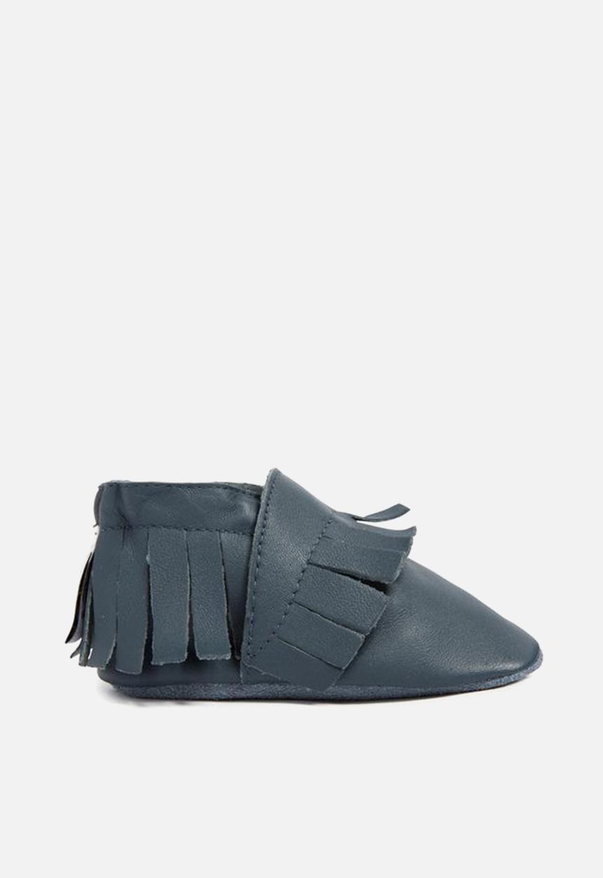 shooshoos - Franklin moccasin - blue