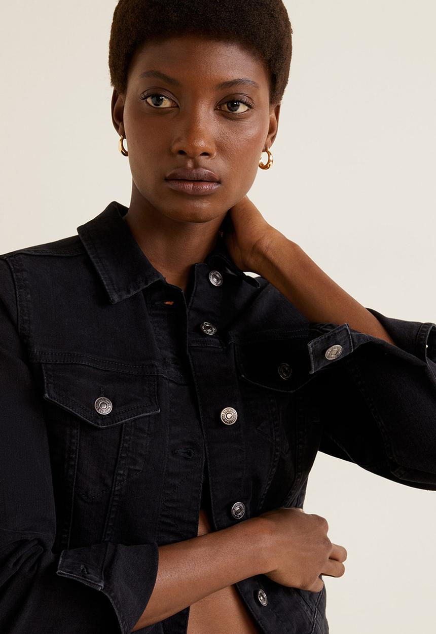 MANGO - Jacket vicky - black