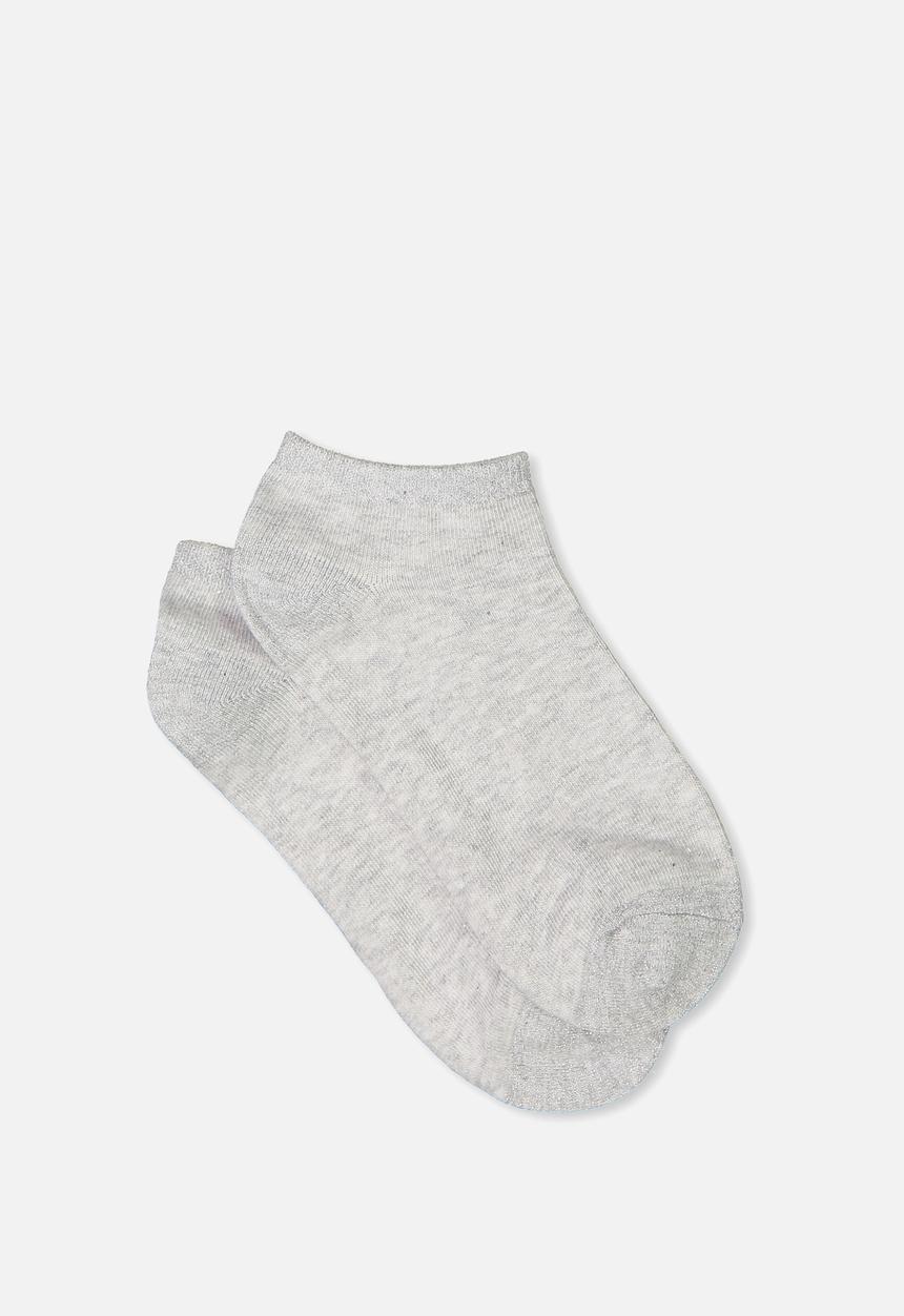 Cotton On - Get shorty ankle socks - grey 