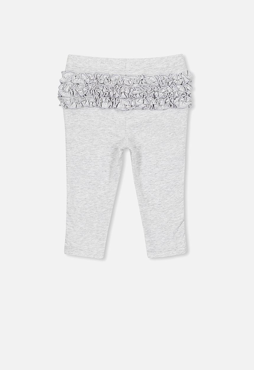Cotton On - Quinn ruffle legging - grey