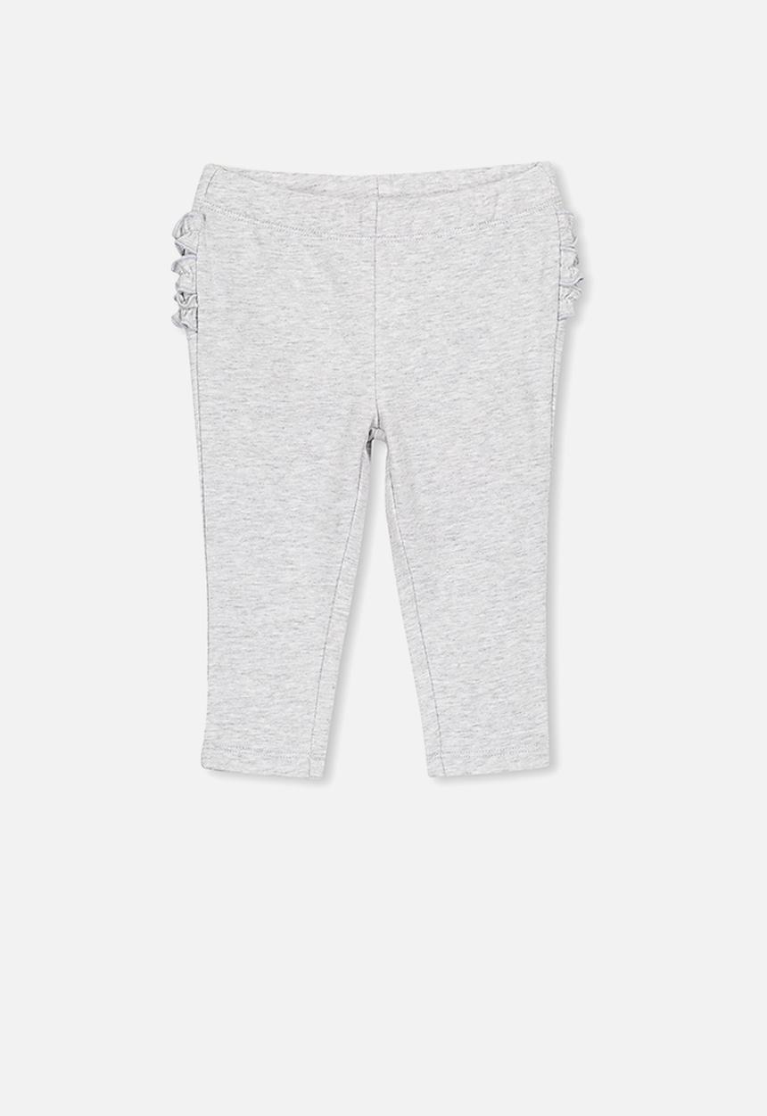 Cotton On - Quinn ruffle legging - grey