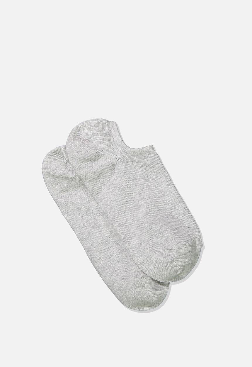 Cotton On - Low cut socks - grey 