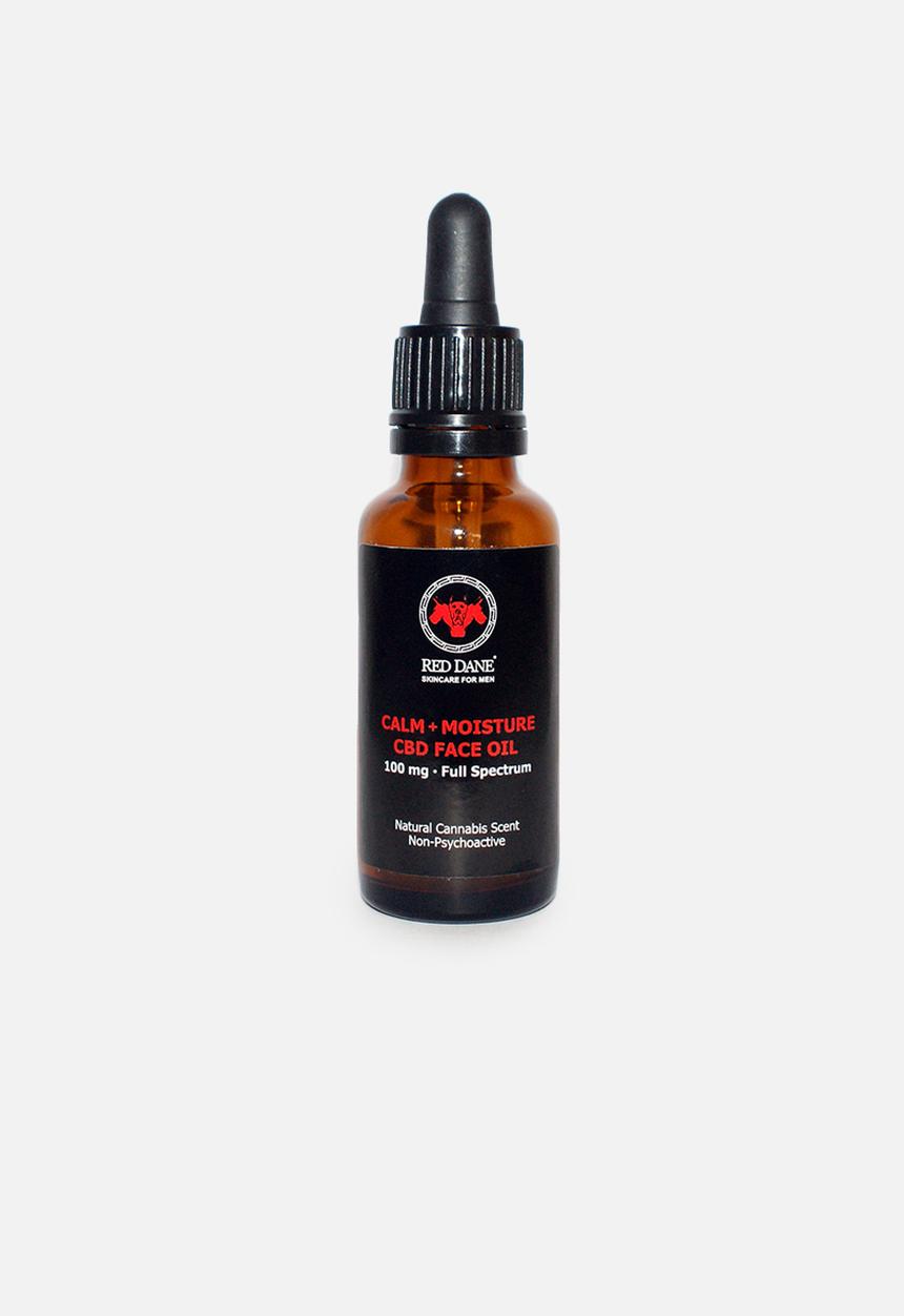 RED DANE - Calm + Moisture CBD Face Oil 100mg Natural - 30ml