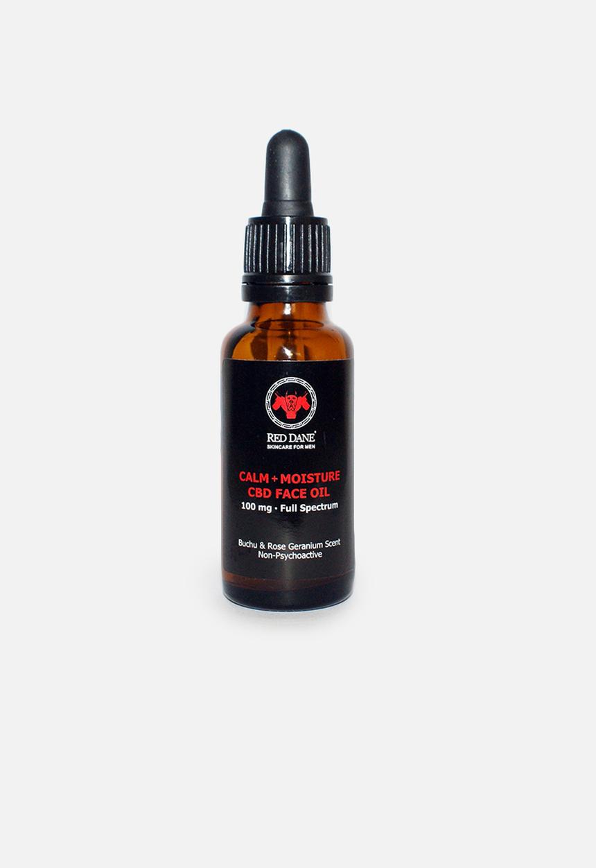 RED DANE - Calm + Moisture CBD Face Oil 100mg Scented - 30ml
