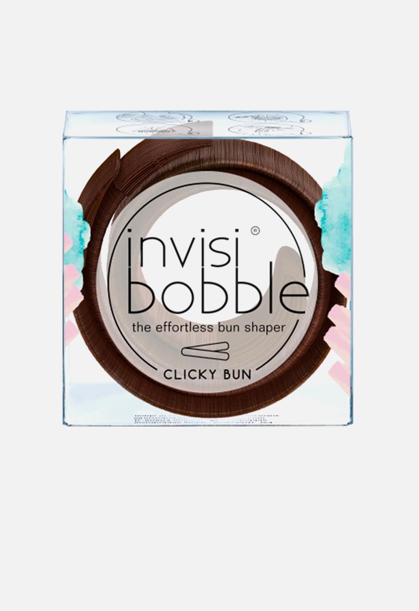 Invisibobble - Clicky bun - pretzel brown