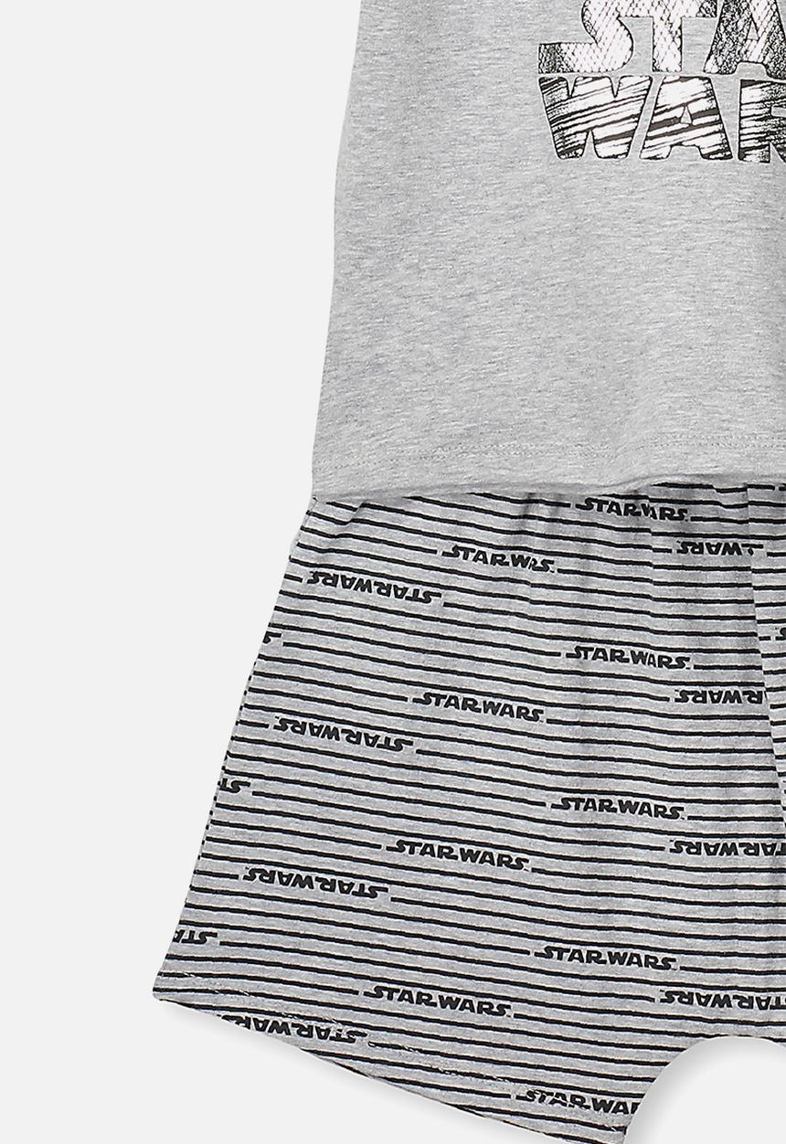 Cotton On - Short sleeve pj set - grey
