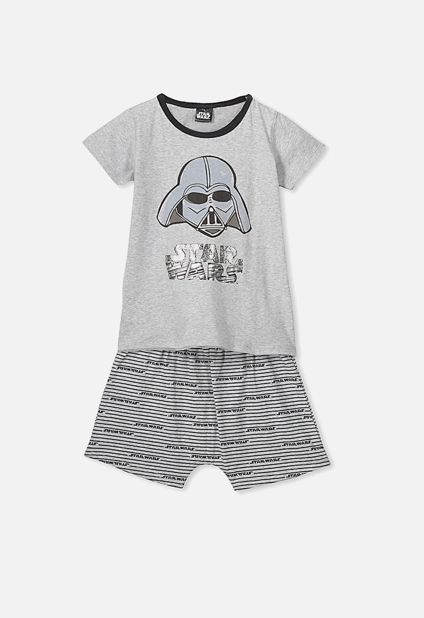 Cotton On - Short sleeve pj set - grey