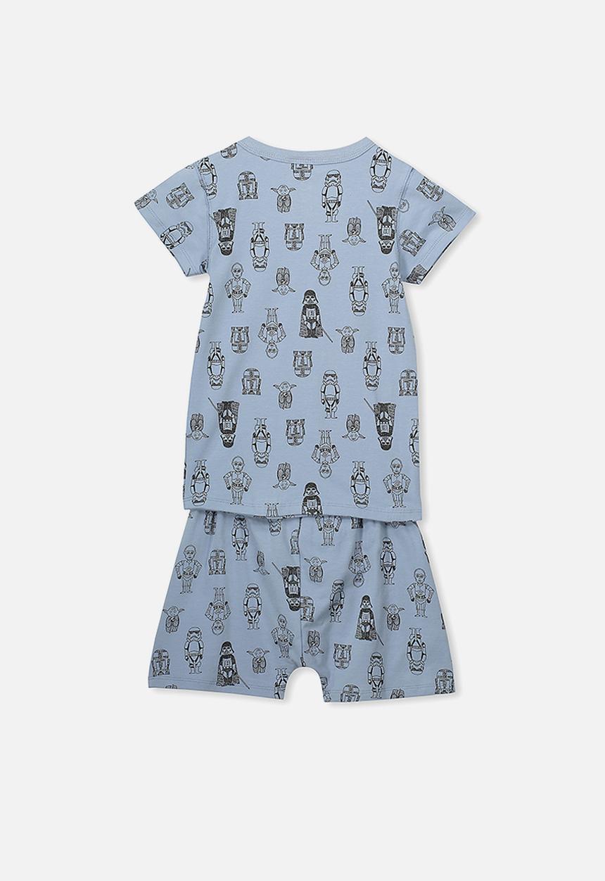 Cotton On - Hudson pj set - blue 