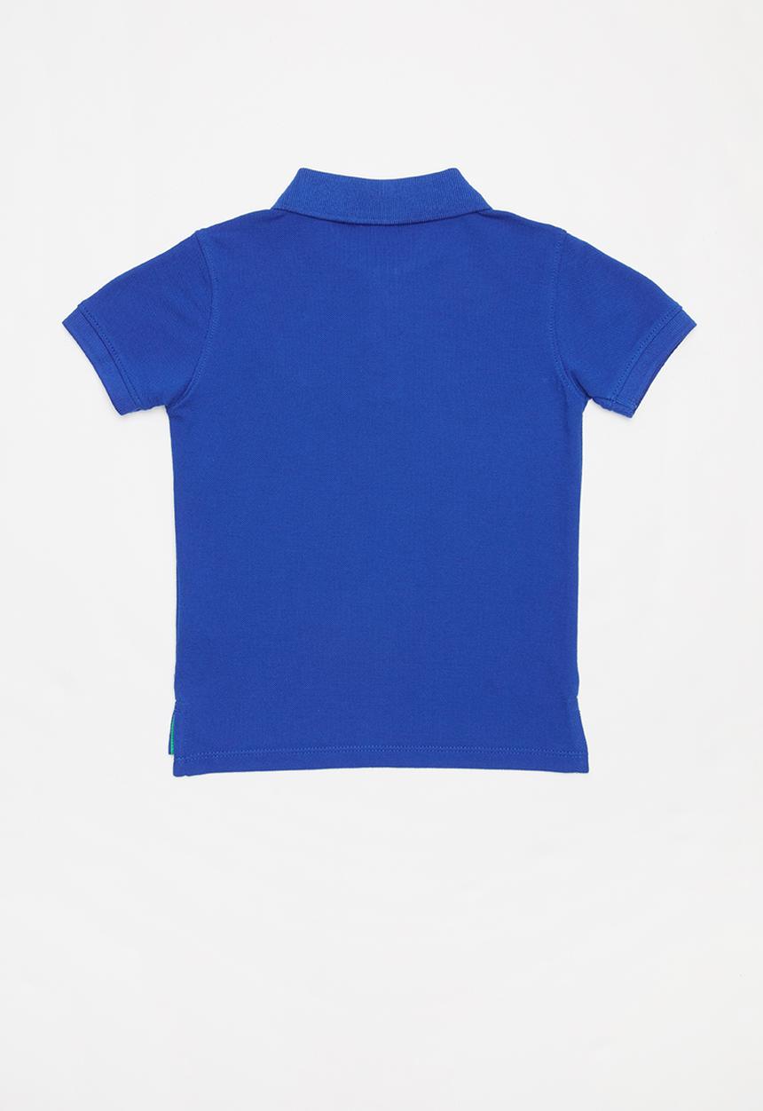 POLO - Boys Austin short sleeve golfer - blue 