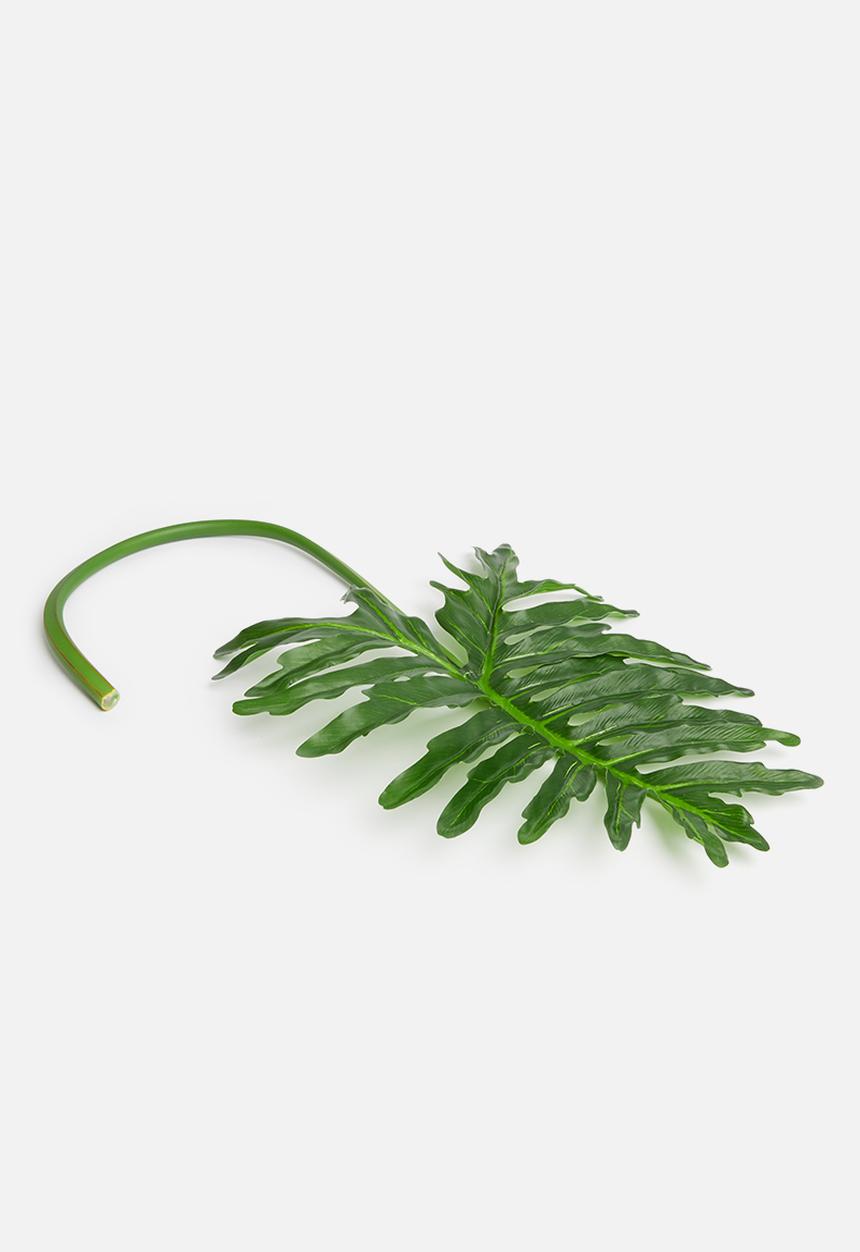 Silk By Design - Selloum leaf - green