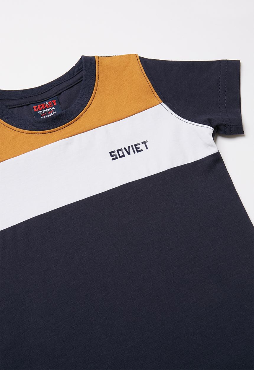 SOVIET - Fareham boys short sleeve fashion tee - multi