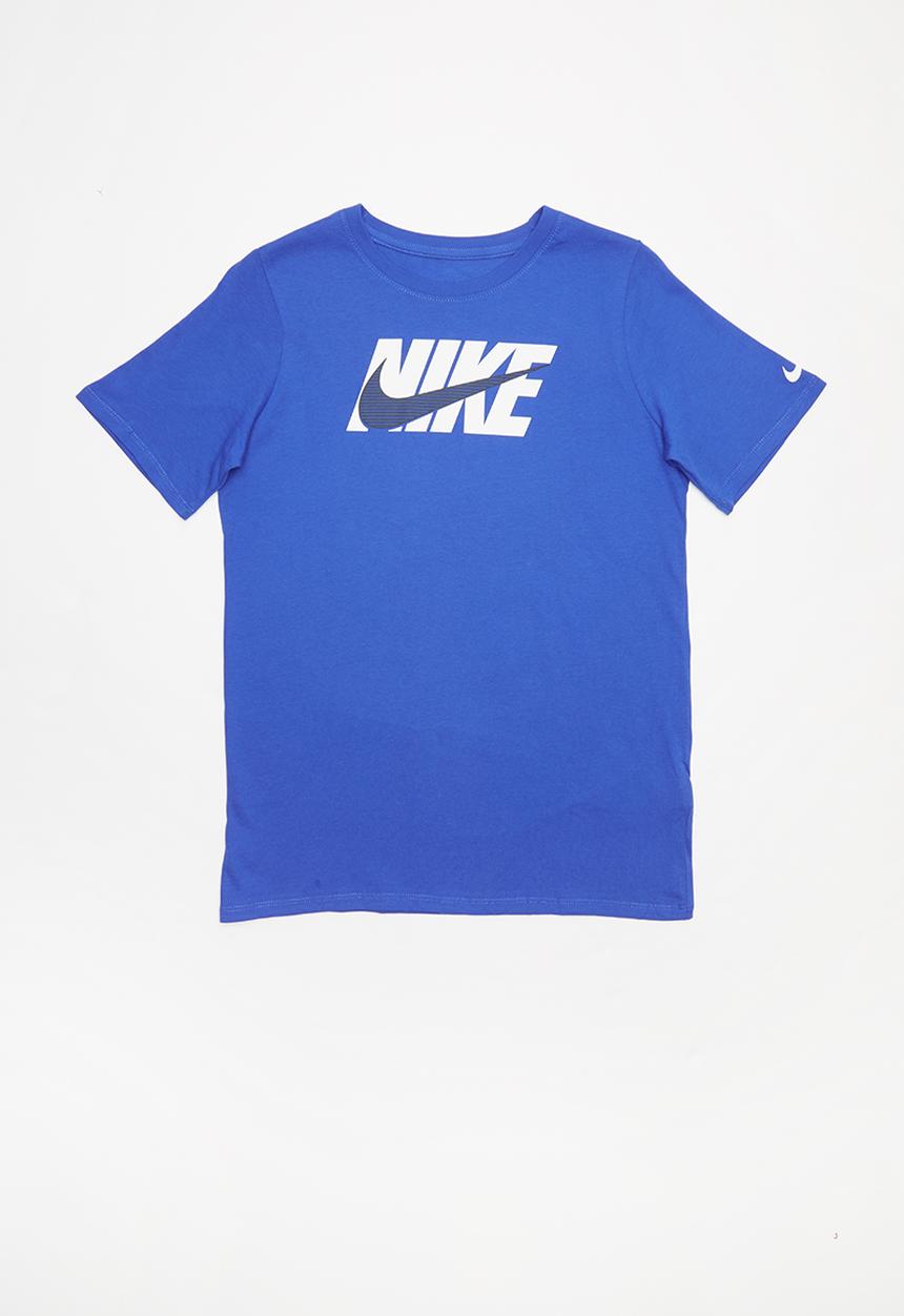 Nike - Nike sportswear tee nike swoosh - blue 
