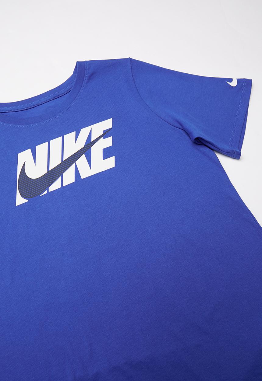 Nike - Nike sportswear tee nike swoosh - blue 