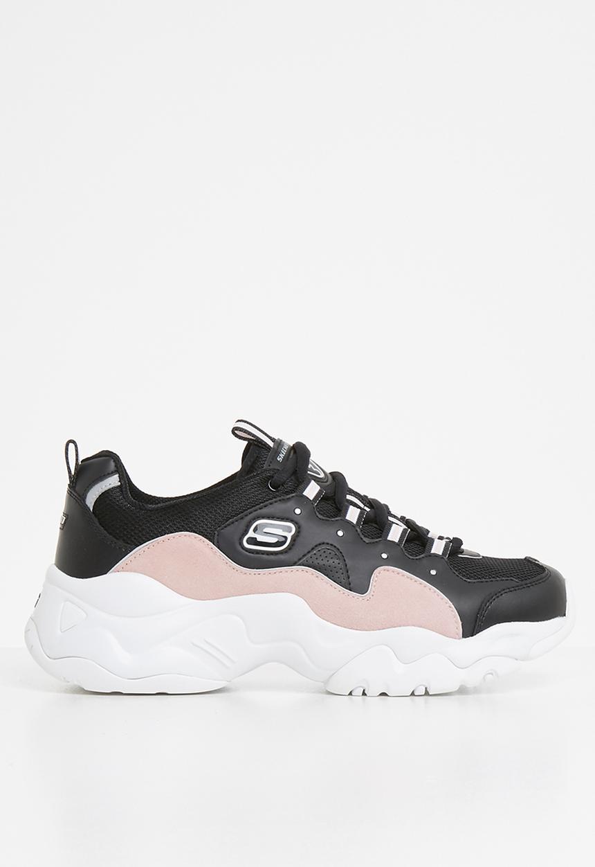 Skechers - D'lites 3.0 - black & pink