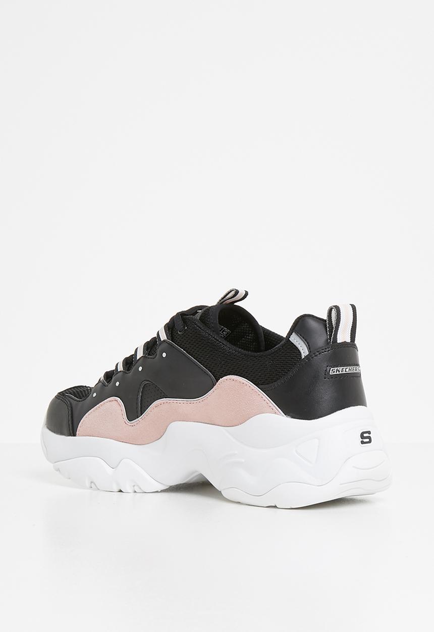 Skechers - D'lites 3.0 - black & pink