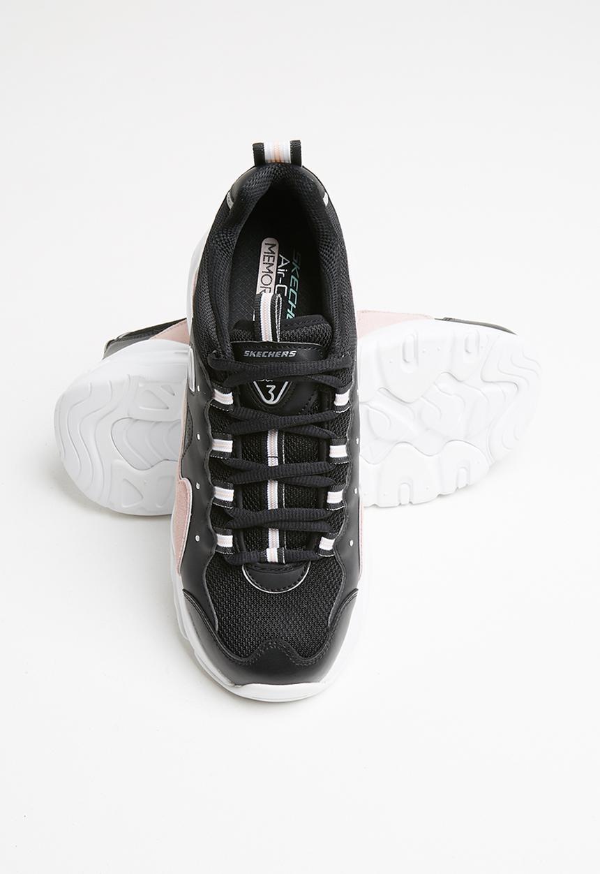 Skechers - D'lites 3.0 - black & pink