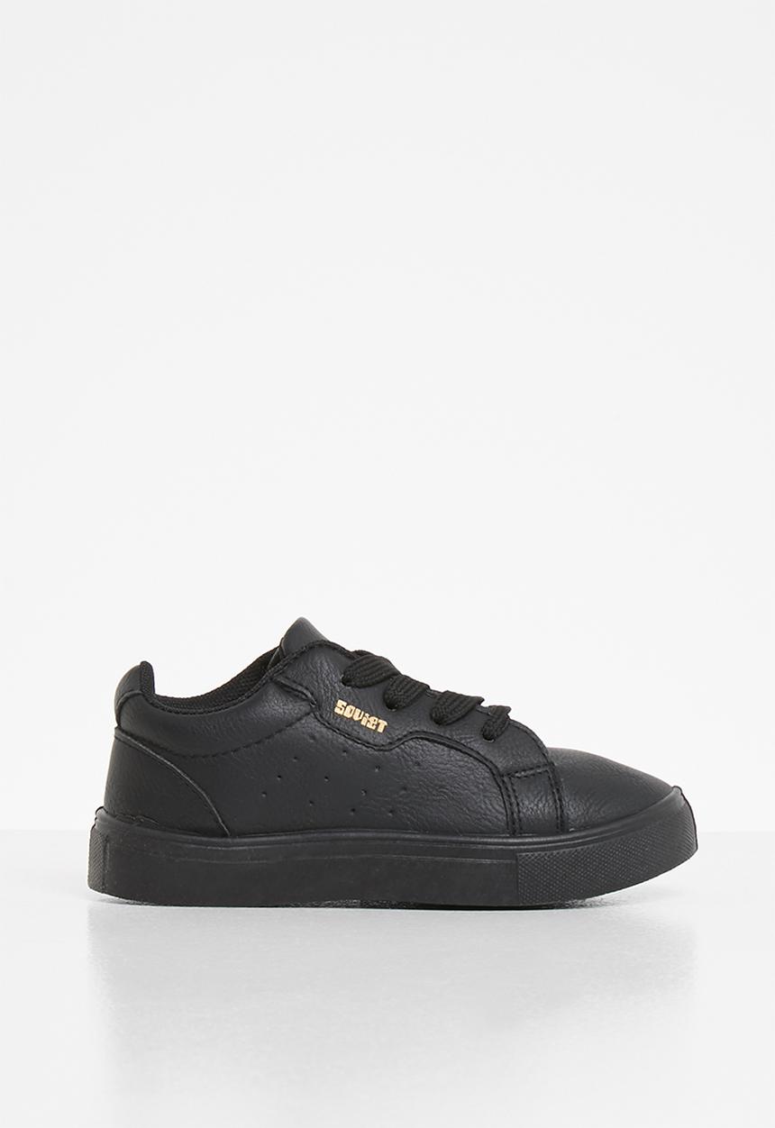 SOVIET - Issey low cut casual lace ups - black