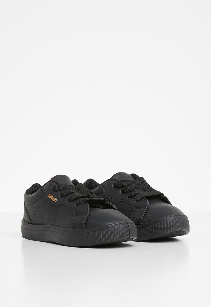 SOVIET - Issey low cut casual lace ups - black