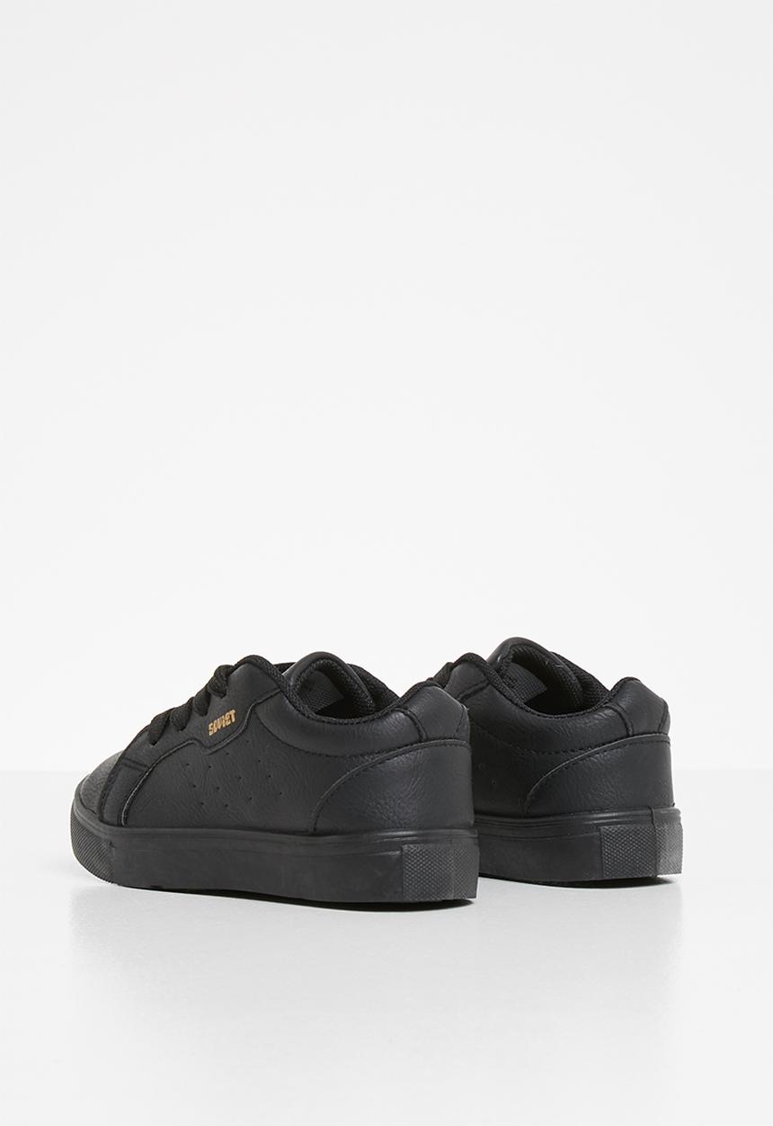 SOVIET - Issey low cut casual lace ups - black