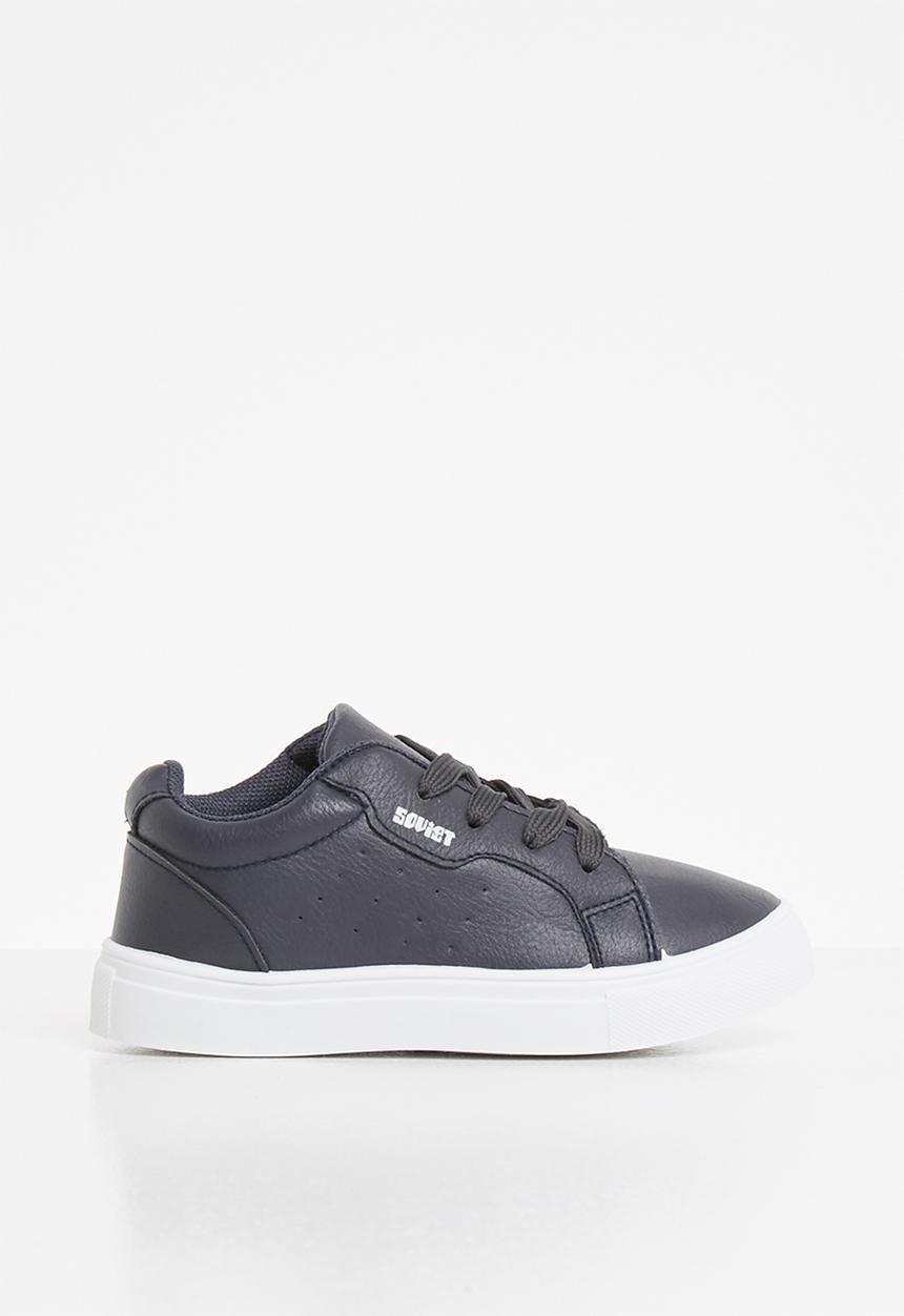SOVIET -  Issey low cut casual lace ups - navy