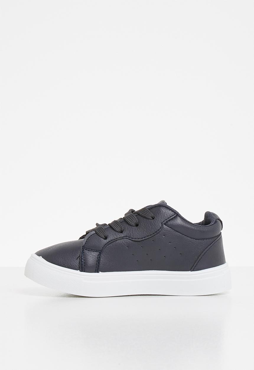 SOVIET -  Issey low cut casual lace ups - navy