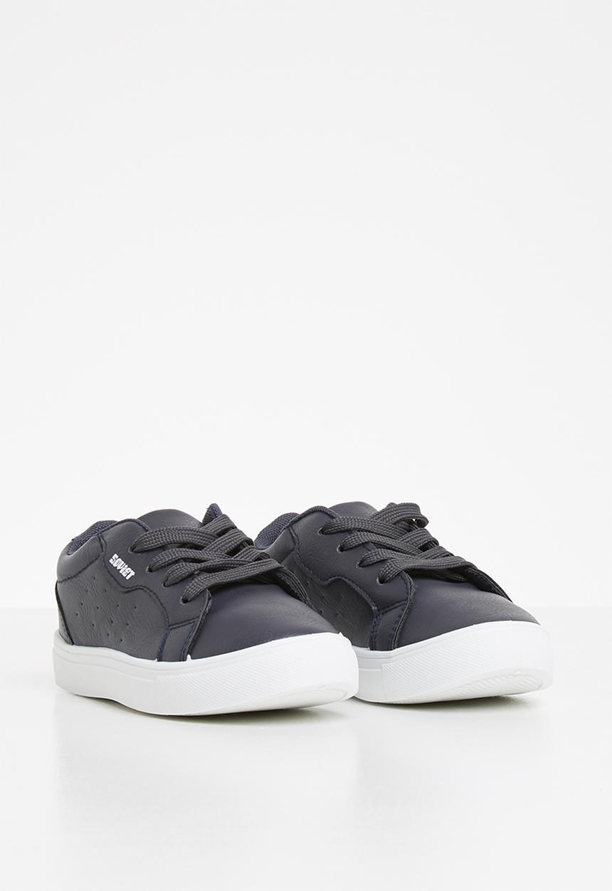 SOVIET -  Issey low cut casual lace ups - navy