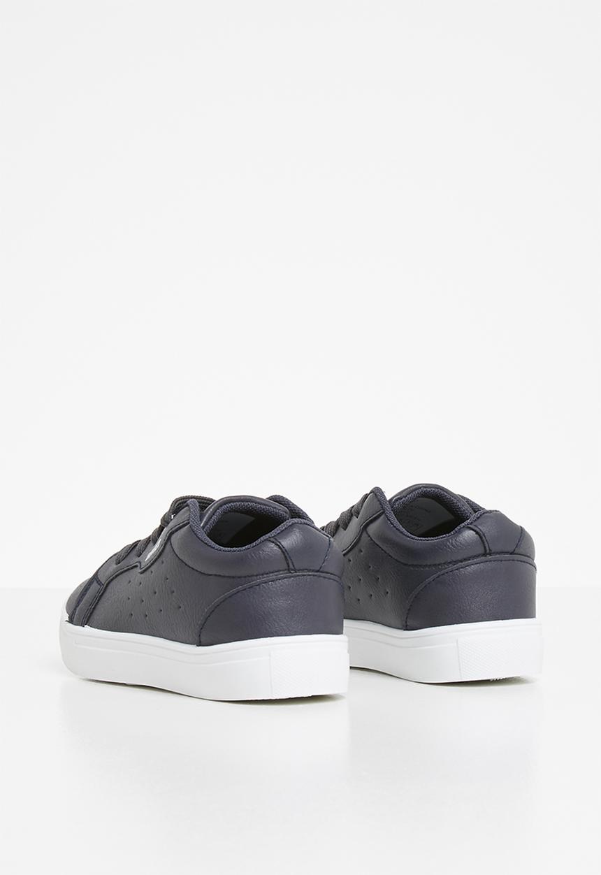 SOVIET -  Issey low cut casual lace ups - navy