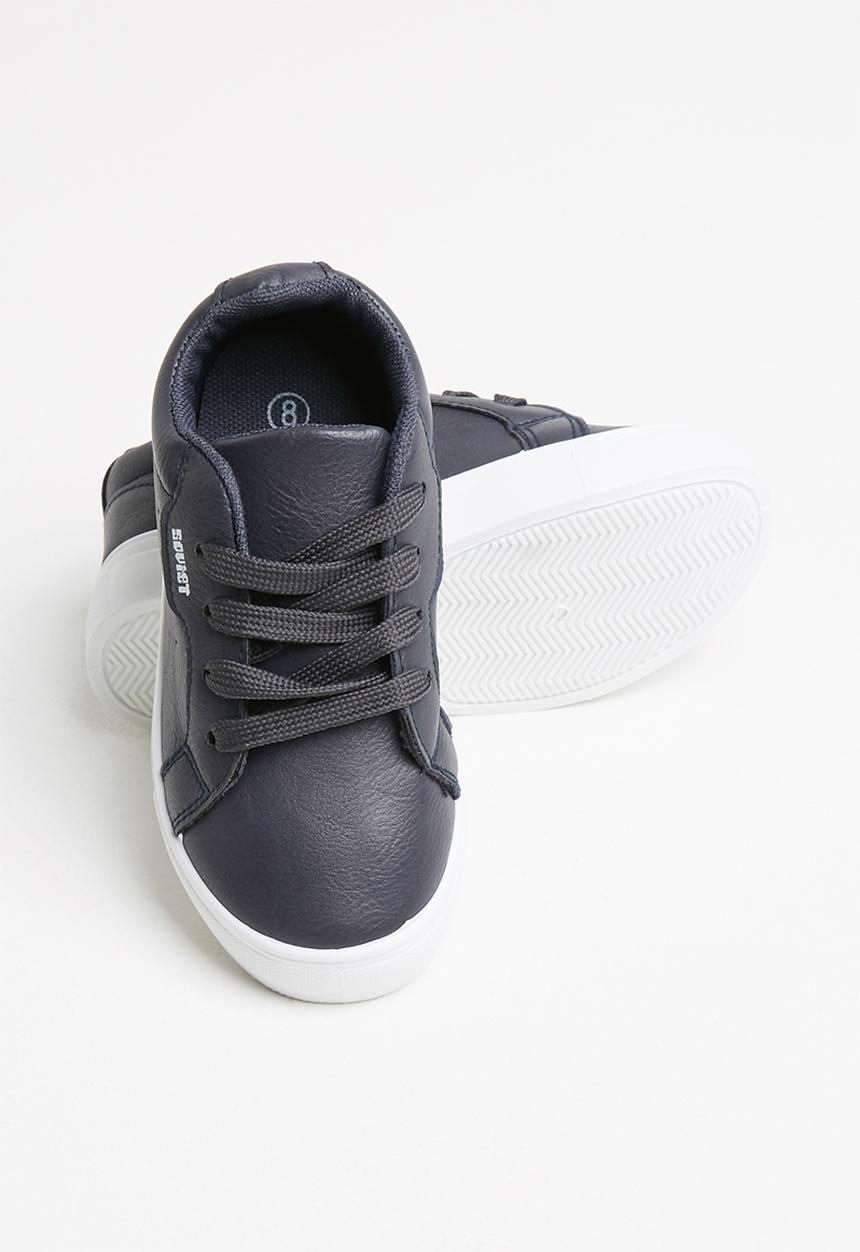 SOVIET -  Issey low cut casual lace ups - navy