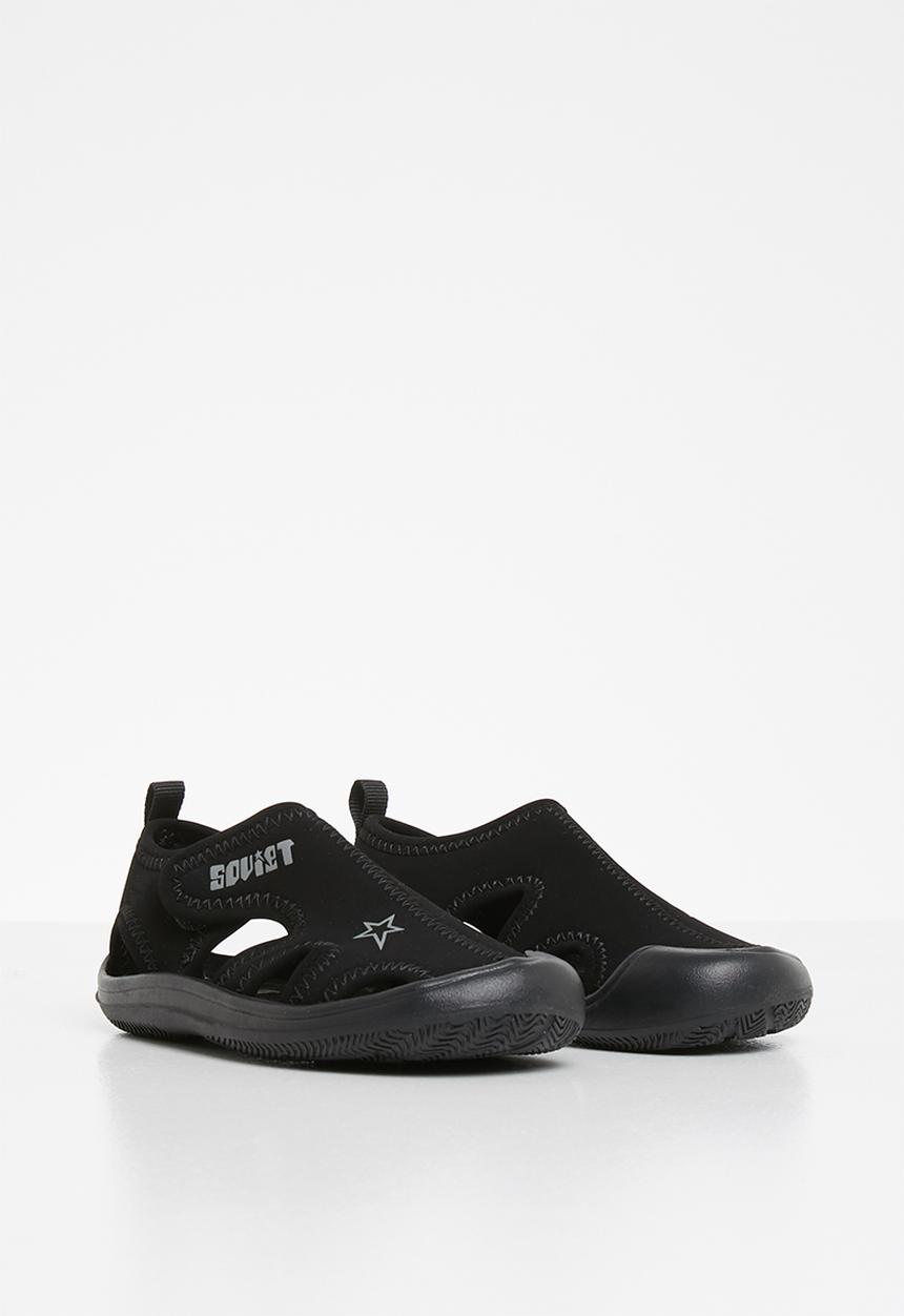 SOVIET - I rambo neoprene sandal - black 