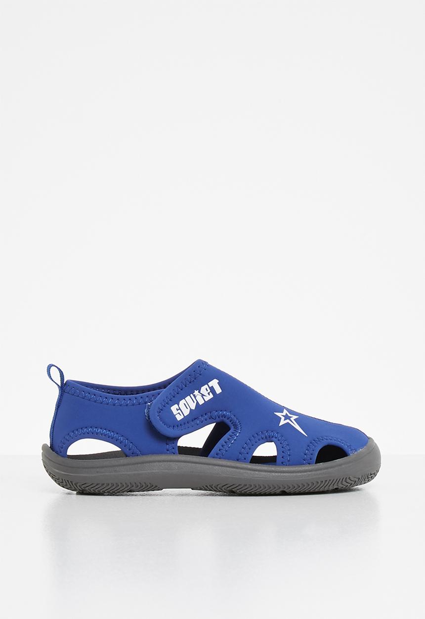 SOVIET - K rambo neoprene sandal - grey & blue