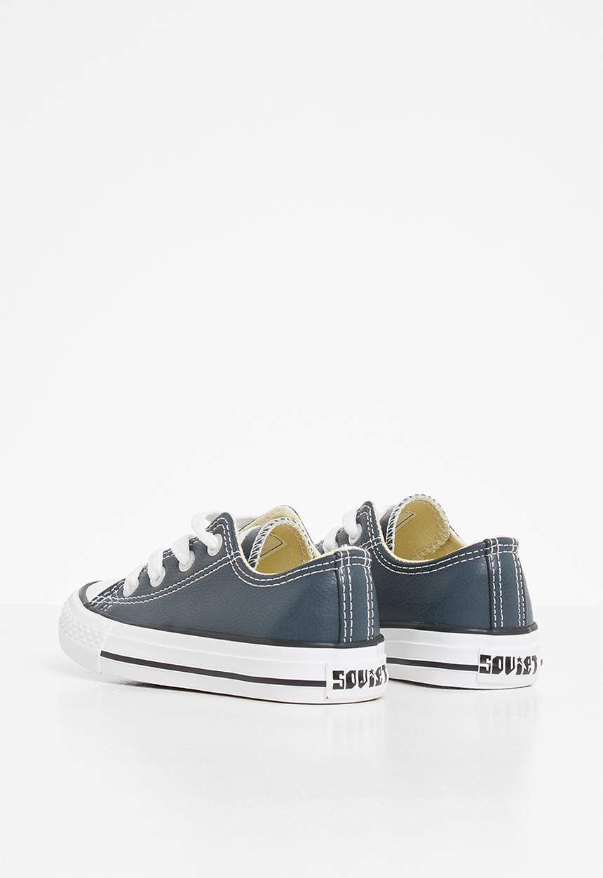 SOVIET - K viper pu vulcanized low cut lace up - navy