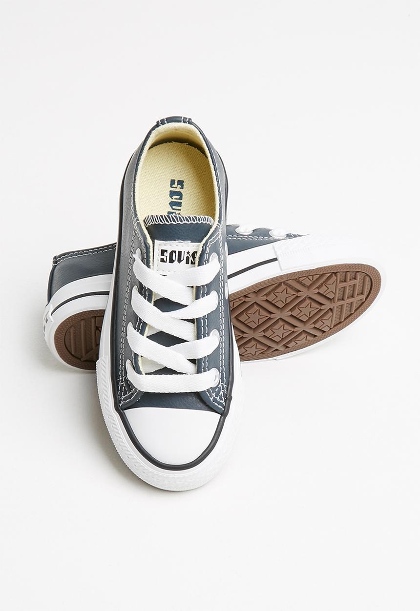 SOVIET - K viper pu vulcanized low cut lace up - navy