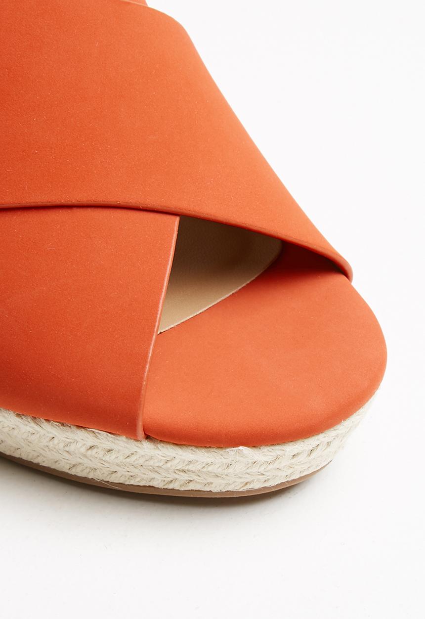 Call It Spring - Andrusha wedge - 820 bright orange