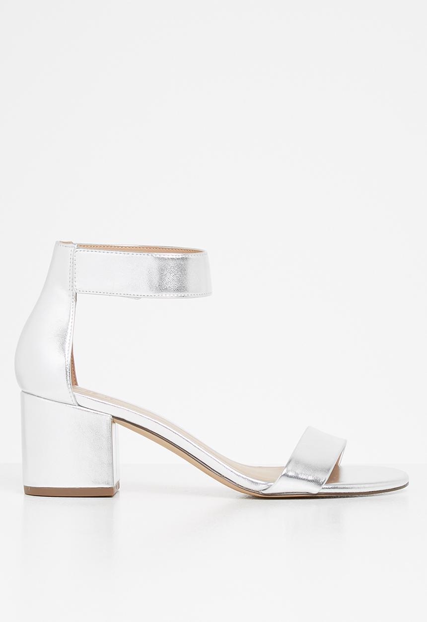 Call It Spring - Rebecca heel - silver