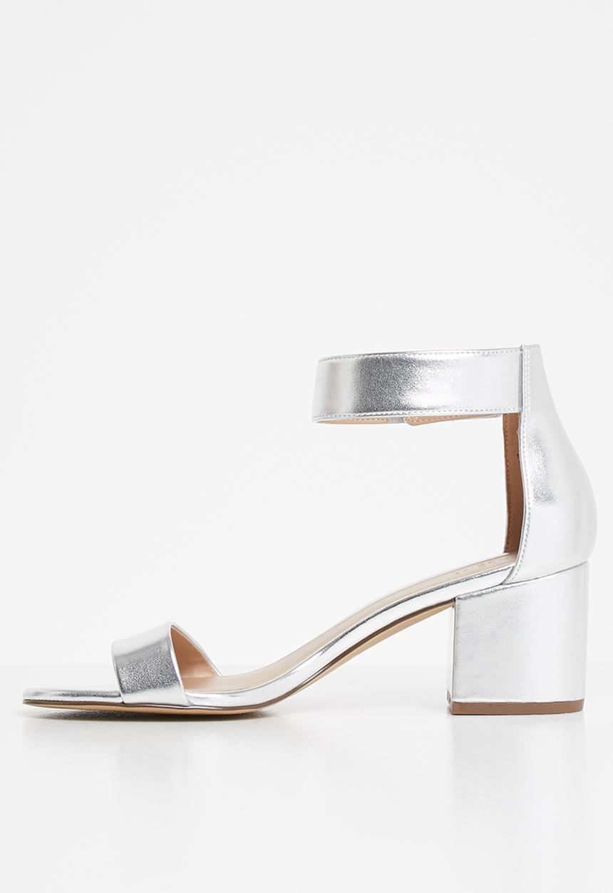 Call It Spring - Rebecca heel - silver