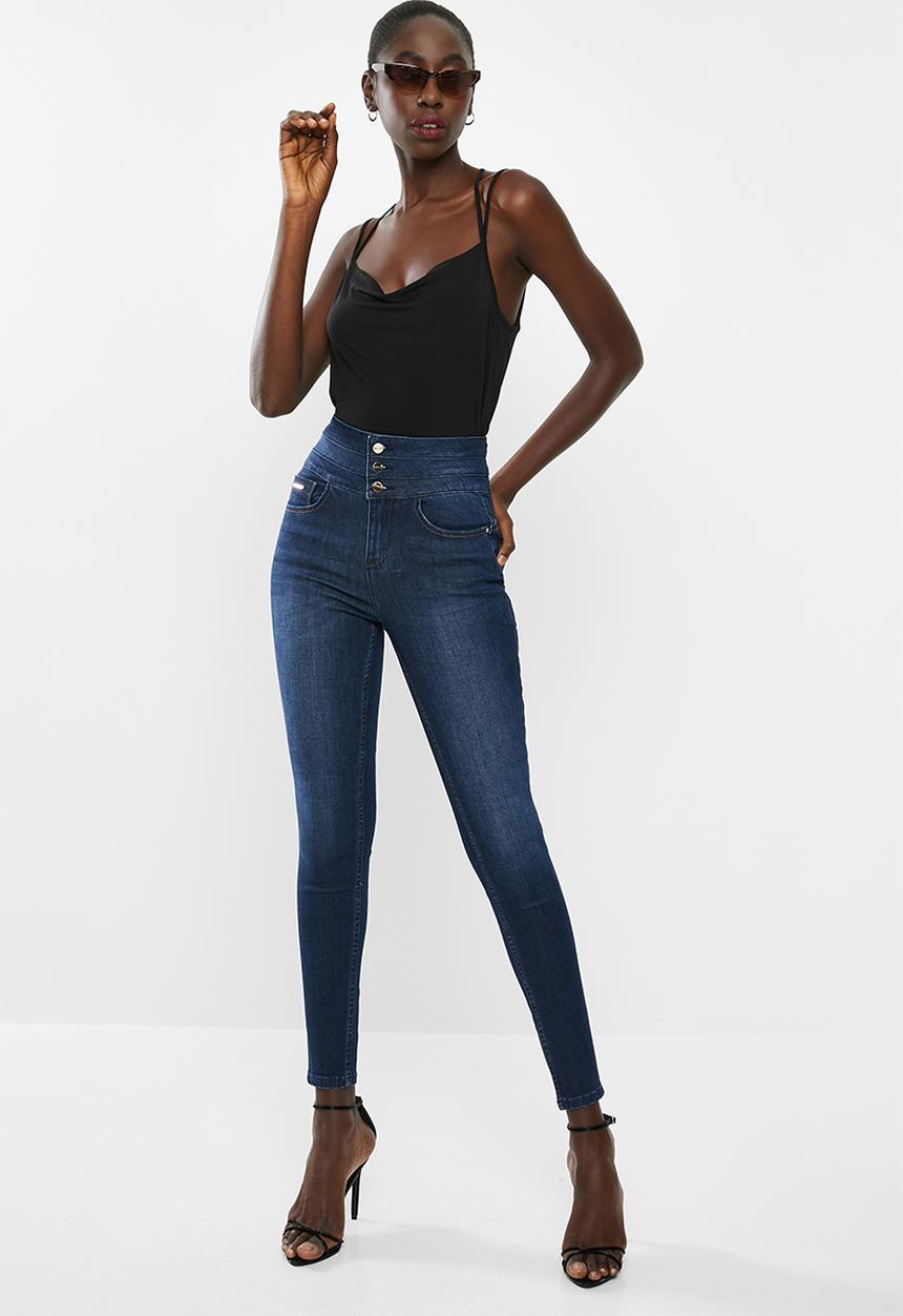 SISSY BOY - Ryder with wide waistband detail - blue 
