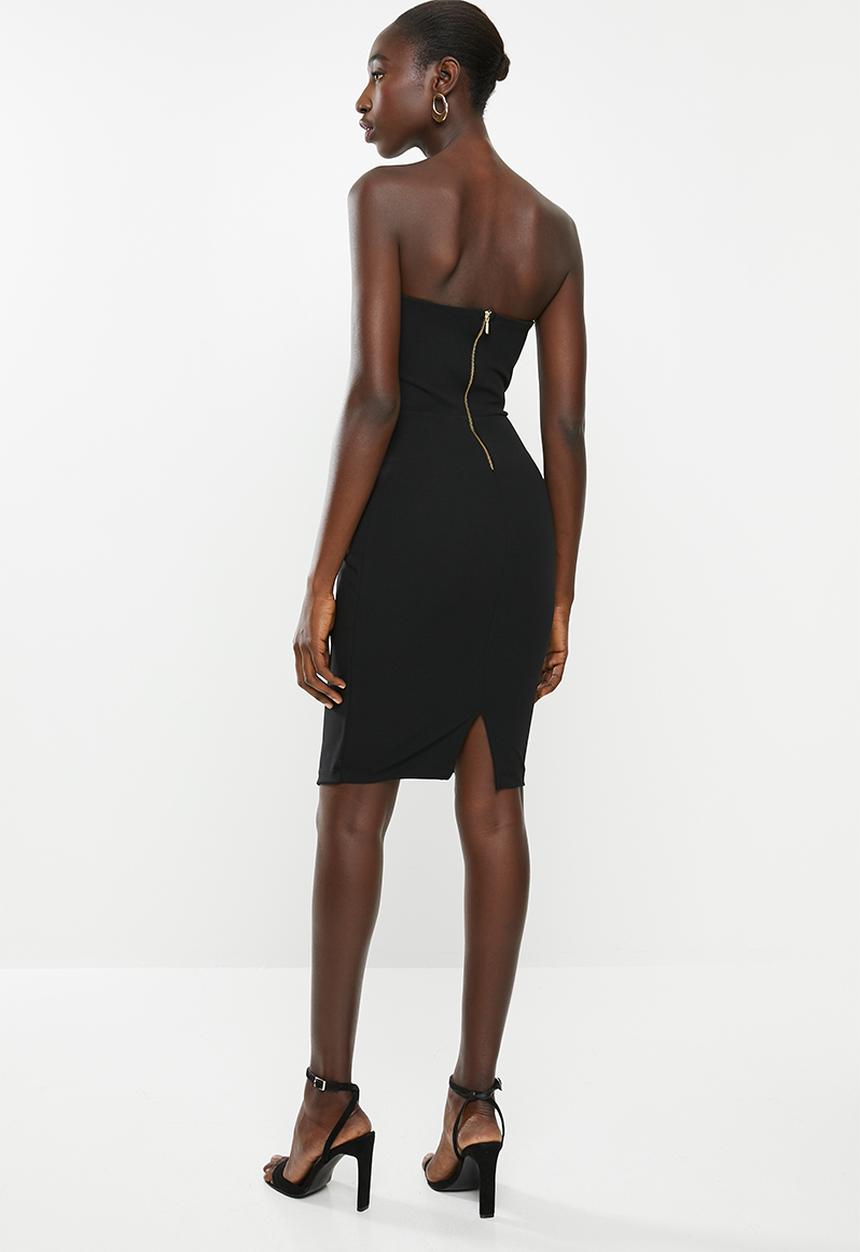 SISSY BOY - Must be love midi dress - black