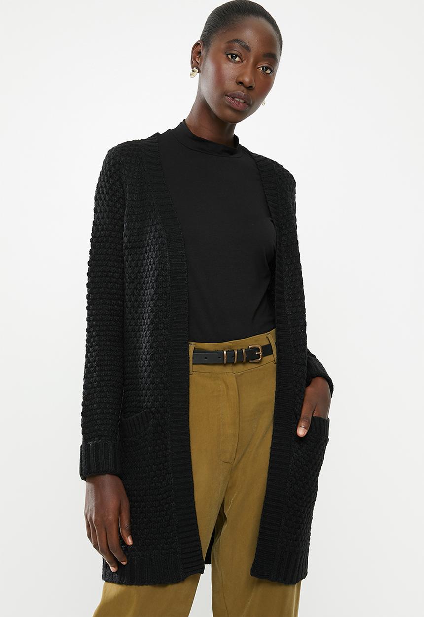 Vero Moda - Mesme open cardigan - black