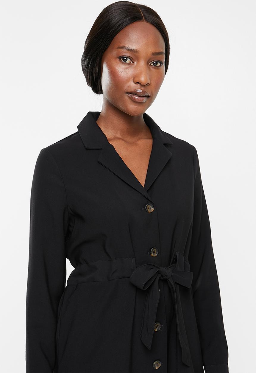 Vero Moda - Cleo calf dress - black