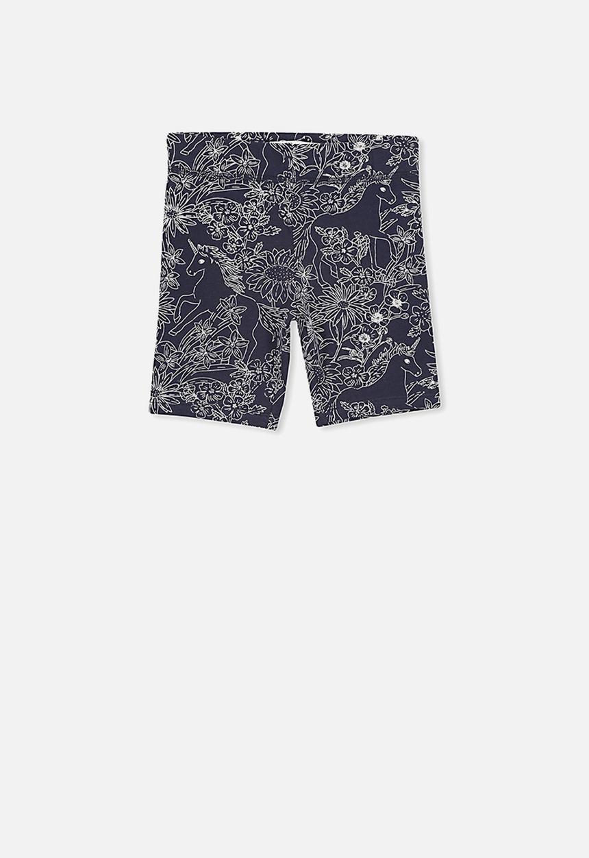 Cotton On - Hailey short - navy & white 