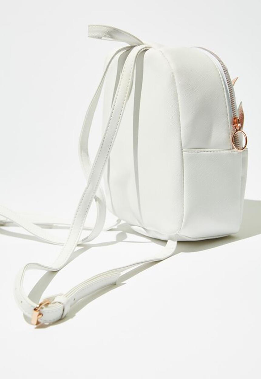 Typo - Mini cairo backpack - white 