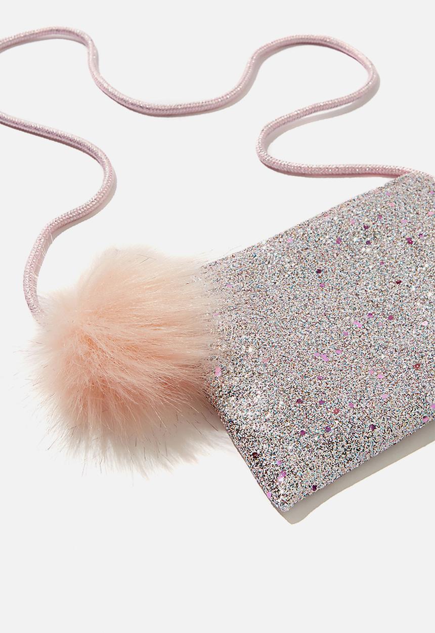 Cotton On - Ashley party bag -  silver & pink 
