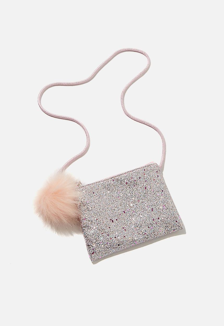 Cotton On - Ashley party bag -  silver & pink 