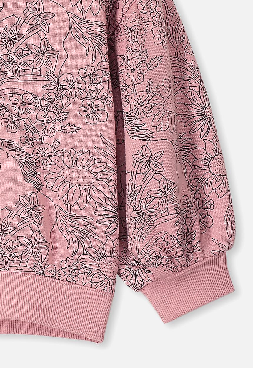 Cotton On - Sophie slouch crew - pink 