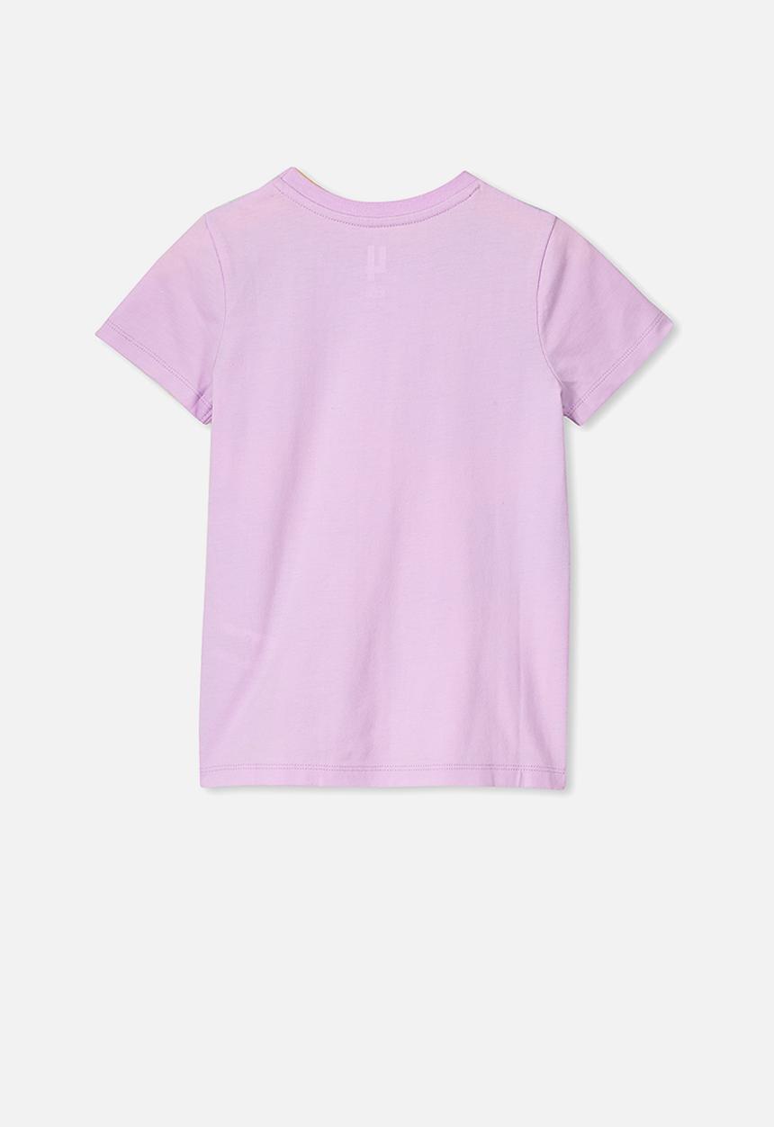 Cotton On - Penelope short sleeve tee - purple & blue 