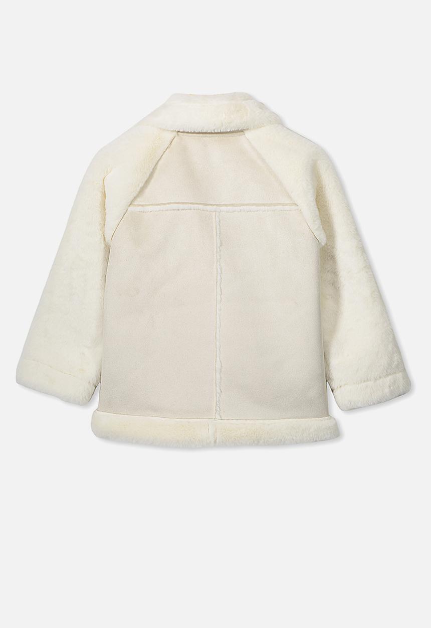 Cotton On - Olivia biker jacket - cream