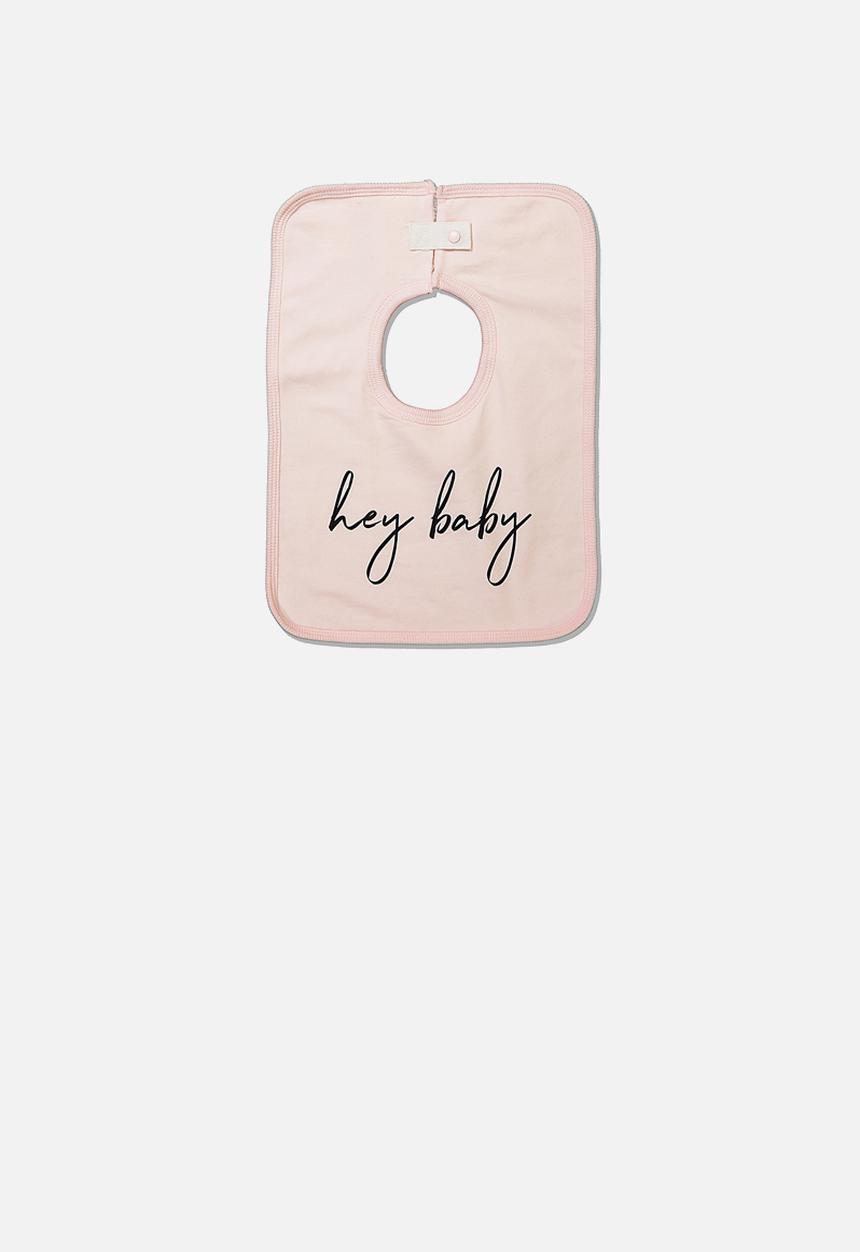 Cotton On - The everyday bib - pink 