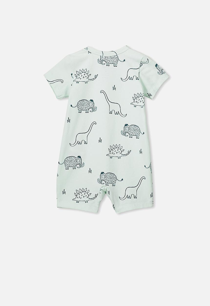 Cotton On - The short sleeve romper - green