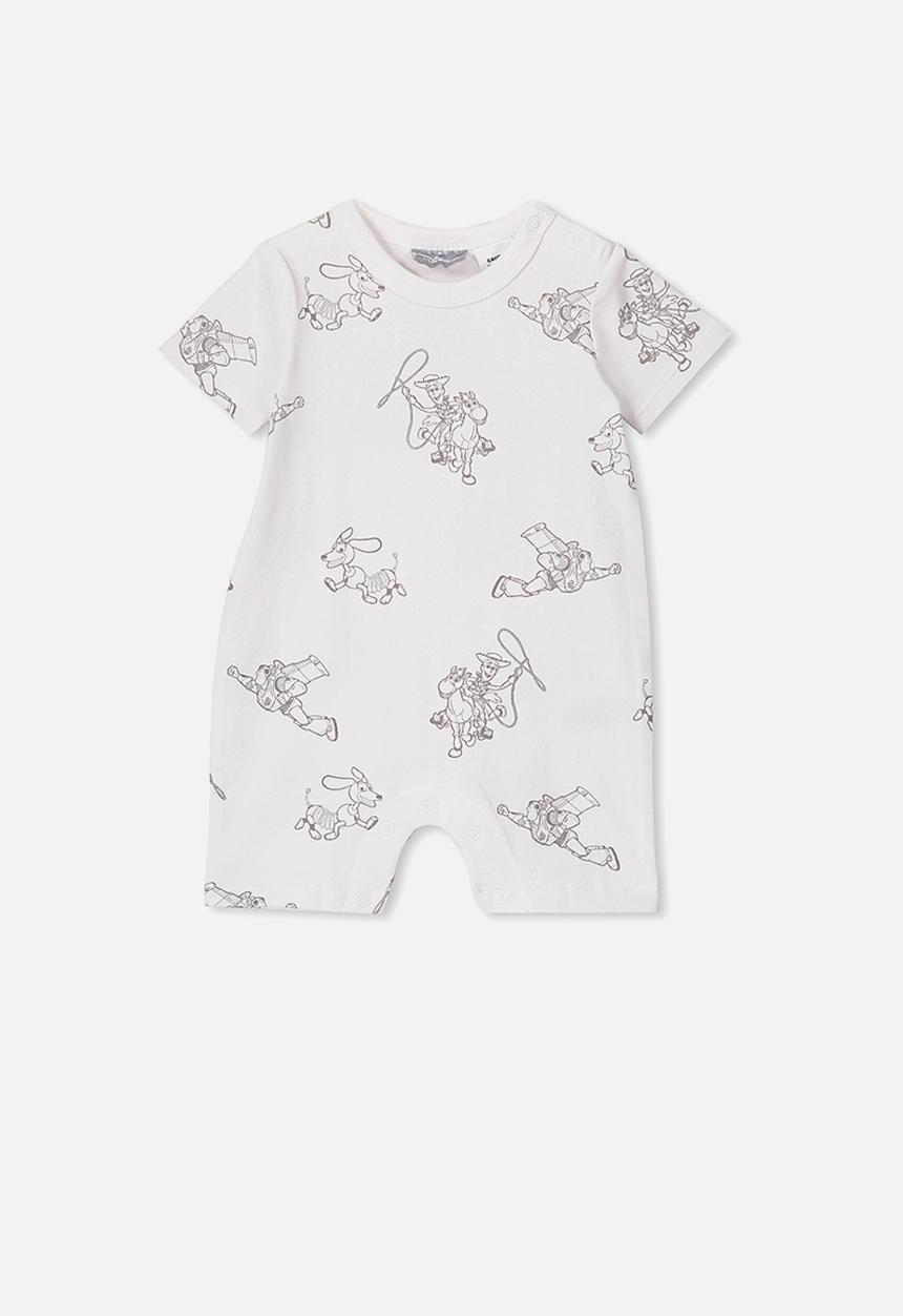 Cotton On - The short sleeve romper - white
