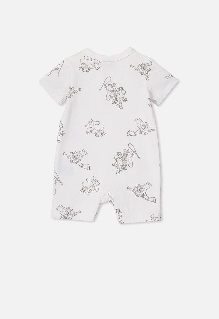 Cotton On - The short sleeve romper - white